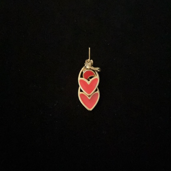 Red & Gold Pierce Earrings - Picture 5 of 16